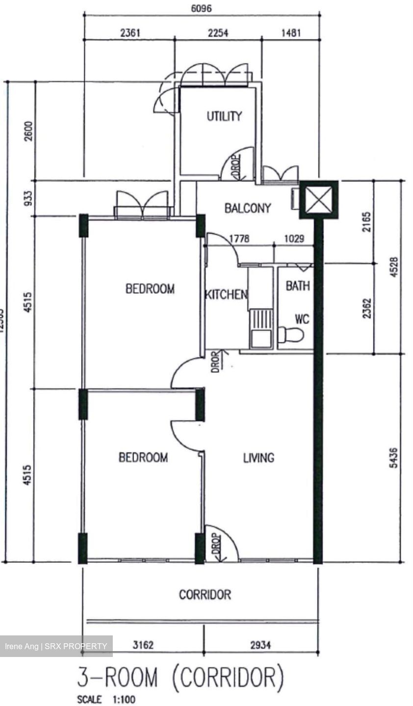 Blk 46 THE BEO CRESCENT (Bukit Merah), HDB 3 Rooms #606372241